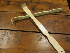 2 LONG HANDLE Shoe Horns, back scratcher, picker-upper for Seniors