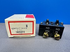 EATON CUTLER HAMMER CUTLER-HAMMER CONTACT BLOCK 10250T2 2 NO A4 T2