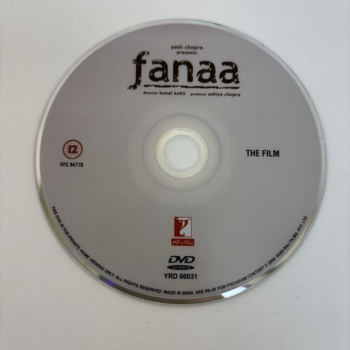 Fanaa DVD 2006 Hindi, English & Arabic Subtitles Special Edition *READ* C2 - Picture 5 of 14
