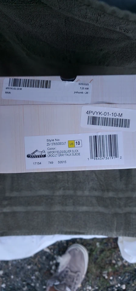 Blowfish Malibu Mujer’s Tenis Gris Imitación Gamuza Parte Superior Baja Zapatos Informales con Caja Foto 4 de 4