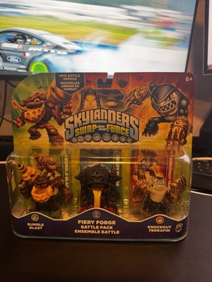 Activision Skylanders Swap Force Fiery Forge Pack Bumble Blast Terrafin
