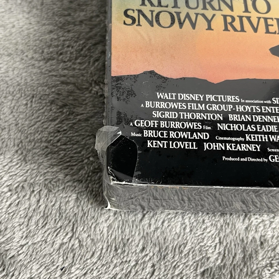 Return to Snowy River VHS 1988 NEW Sealed Watermark of Disney Home Entertainment - Image 2 of 4