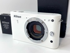 Nikon 1 J1 Mirrorless Digital Camera White body [Excellent+5] Japan #3C06NB