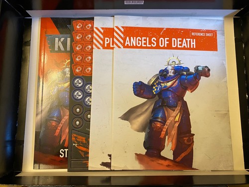 Warhammer 40k Kill Team Starter Set Regelbuch Token Kurzanleitungen AC86