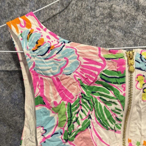 Lilly Pulitzer Target NOSEY POSEY Floral Tank Top Babydoll Blouse * XL Extra L - Picture 5 of 13
