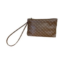 GHERARDINI Borsa a Mano POCHETTE Media DA POLSO CON MANIGLIA Castoro 0243