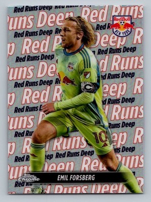 2024 Topps Chrome MLS #TT-7 Emil Forsberg Team Tags