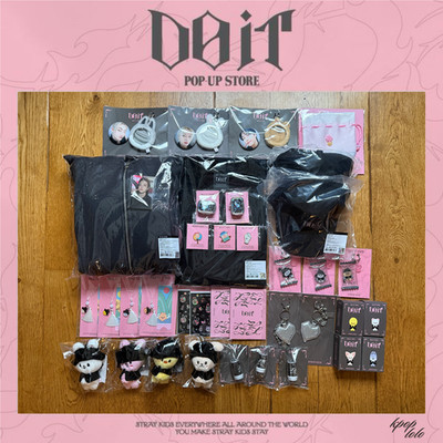 (FREE POB)   STRAY KIDS DO IT OFFICIAL MD - 100% GENUINE   NO CUSTOMS UK BUYERS
