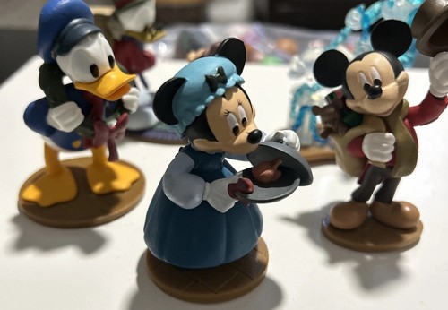 Disney Mickey's Christmas Carol PVC Figures Play Set Of 6 New Cake Toppers