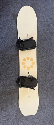Burton Family Tree Gril Master Camber Snowboard 155W W/Burton Step on Bindings M