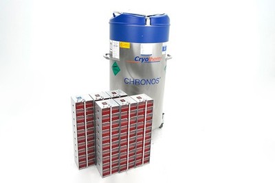 Cryotherm Chronos 120 Nitrogen Storage Container Vessel Flüssigstickstoff Behält