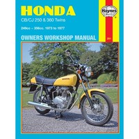 Honda Cb/Cj 250/360 G/T Twins 1973-1977 Uk Us Motorrad Repair Manual Haynes