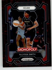 NaLyssa Smith 2024 Prizm Monopoly WNBA Millionaire Club Prizms 28 Indiana Fever