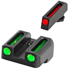 TruGlo Fiber Optic Sight Set-Red Front/Green Rear For Glock 42/43/43X/48-TG131G3