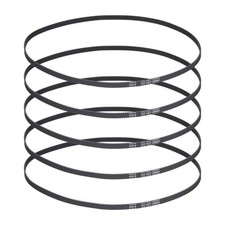 540mm GT-2 Timing Belt 5pcs 6mm Width 2mm Pitch 3D Printing Closed Loop Black