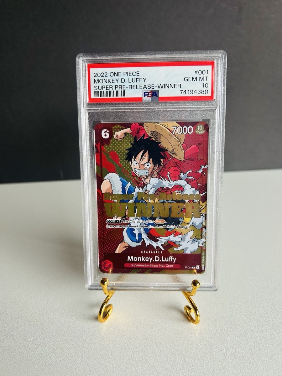 One Piece 2022 Super Pre-Release Winner | P-001 Monkey D. Luffy