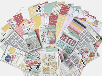 Crate Paper Dear Lizzy  (Lucky Charm)  Paper & Embellishments  (Set B)  Save 65%