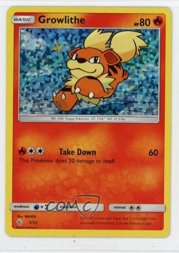 Growlithe Pokemon McDonald's Collection 7 Happy Meal Promo #1