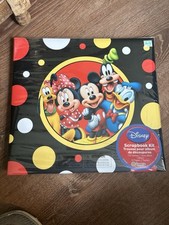 Disney Mickey Mouse and Friends Scrapbook Album ONLY w/ Dust Cover No Stickers