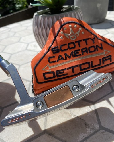 Scotty Cameron Detour Conversion Newport 2 35” Copper Insert w/ Headcover