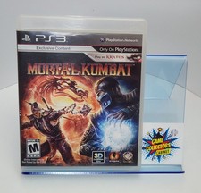 Mortal Kombat 9 (Sony PlayStation 3 2011) PS3 gioco CIB completo testato autentico