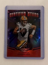 2025 Panini Certified - Certified Stars Jordan Love #CST-JLE Mirror Red /99