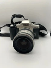 Pentax ZX-30 35mm SLR Film Camera w/ 28-80mm Lens & Bag - Untested