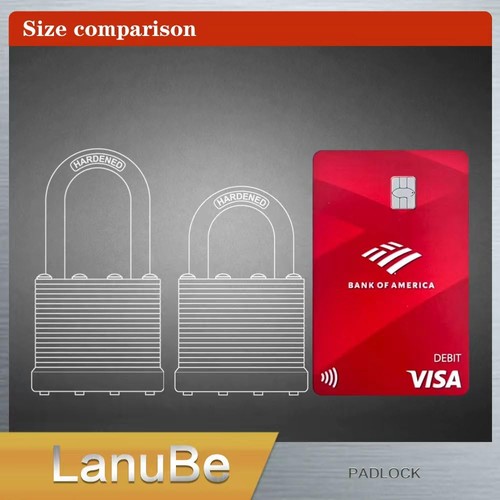 Lock Laminated Steel Keyed Padlock,Keyed Alike Locks, Normal Shackle Padlock,... - Picture 4 of 9