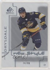 2019 SP Game Used CHL Edition 2000-01 New Style Tribute 74/99 Jamie Drysdale zy1