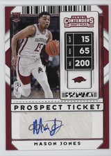 2020 Panini Contenders Draft Picks Sticker Prospect Ticket Mason Jones Auto 1ss7
