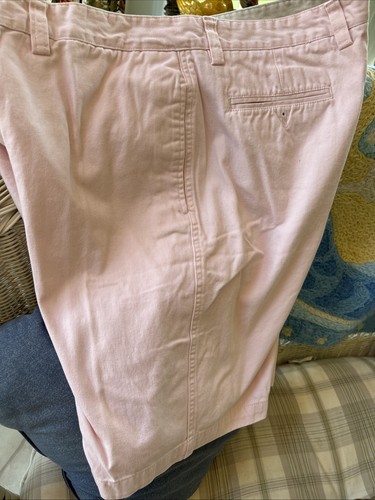 CHAPS Sportsware Men’s Light Pink Shorts Size 38 button & zipper closure pockets - Picture 4 of 6