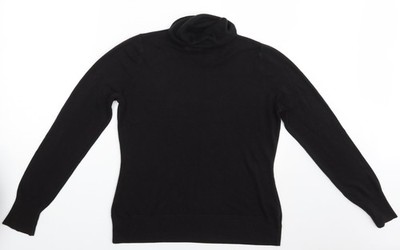 Schwarzer Pullover Sweatshirt Herren UK Größe One Size George