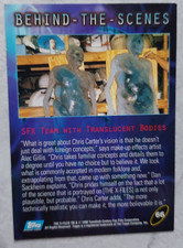 topps The X-FILES Trading Card Game BEHIND THE SCENES Used No. 66