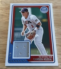 CAMDEN KOZEAL 2023 Panini USA Stars & Stripes JERSEY 145/250 # USAM-CK MS165