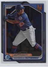 2024 Bowman Chrome Prospects Daiverson Gutierrez #BCP-59 1dg2