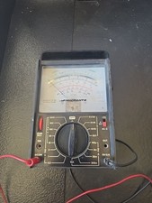 Micronta 43 Range Doubler Multitester 22-204B Original Box Manual Radio Shack