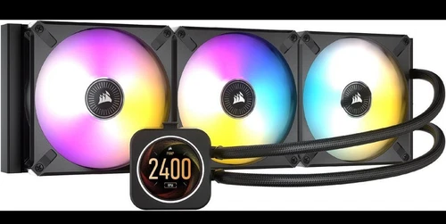 Corsair H170i Elite XT 420mm RGB Liquid CPU Cooler for IPS LCD Screen