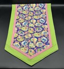 TABLE RUNNER Easter Eggs Florals Spring Handcrafted Reversible Cotton 45.75”x14”