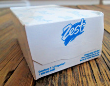 Vintage Zest Soap Bar 4.5 oz. Invigorating Bath Bar USA Made in USA Blue Text
