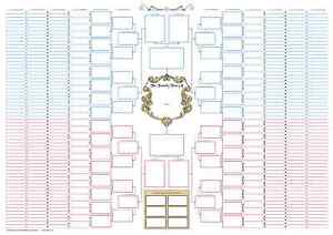 Family Tree Generation Chart