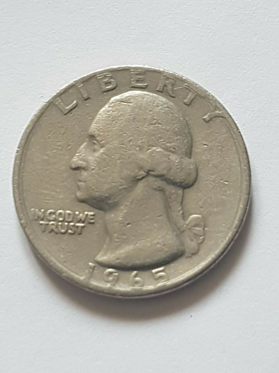 アメリカ LIBERTY 1965 QUARTER DOLLAR 7枚セット