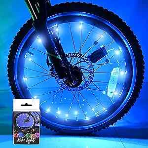 LED Bike Wheel Lights (1 Wheel Pack) Ultra Bright Waterproof