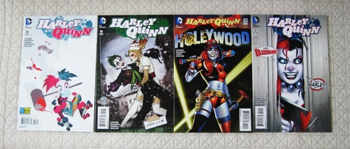 HARLEY QUINN DC (2014) - #18, #19, #20, #21 - CONNER PALMIOTTI BOMBSHELL VARIANT