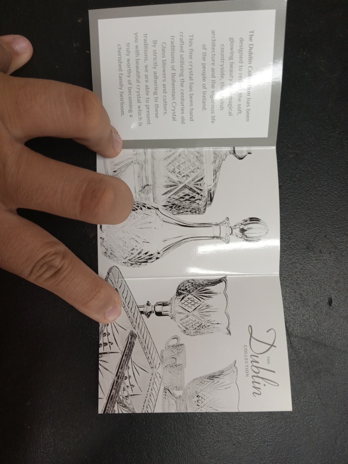 Godinger Dublin Crystal Napkin Holder square eBay