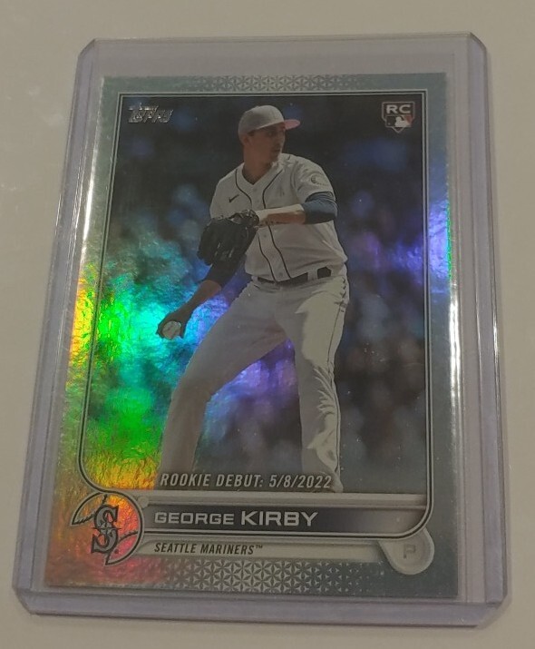 2022 Topps Update Series - Rookie Debut Rainbow Foil #US290 George Kirby (RC)