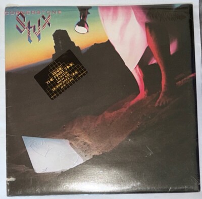 Styx ''Cornerstone'' Vinyl LP. Original A&M Pressing. A&M SP-3711. Factory Sealed.