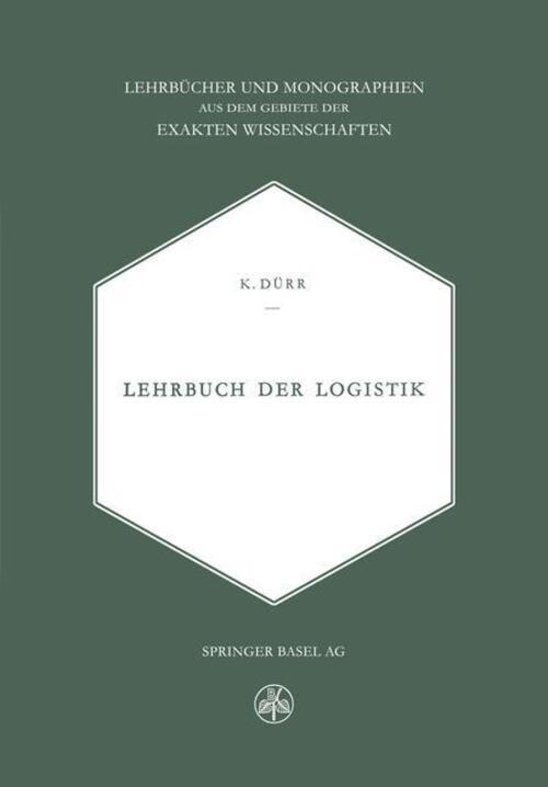 Thumbnail - Dürr | Lehrbuch Der Logistik | Taschenbuch | Deutsch (2014) |