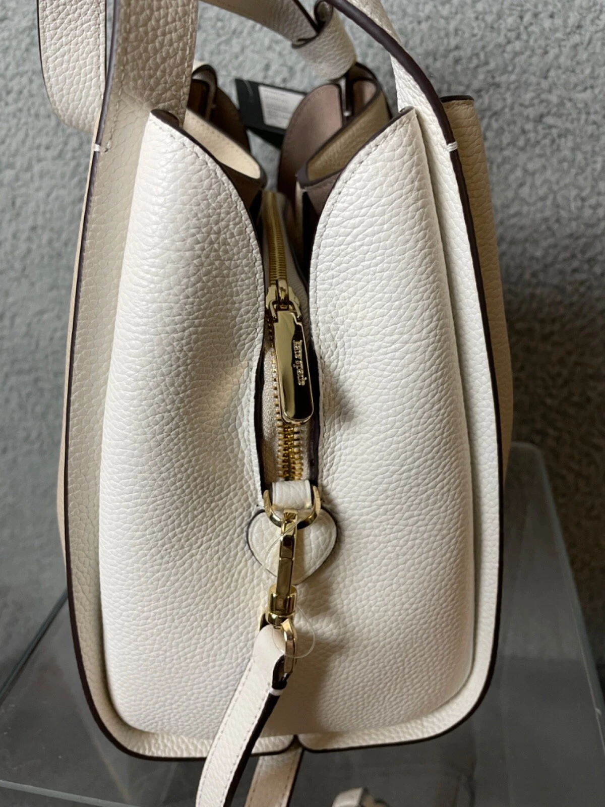 Borsa a mano Kate Spade New York Knott tracolla tote colorblock beige KE755