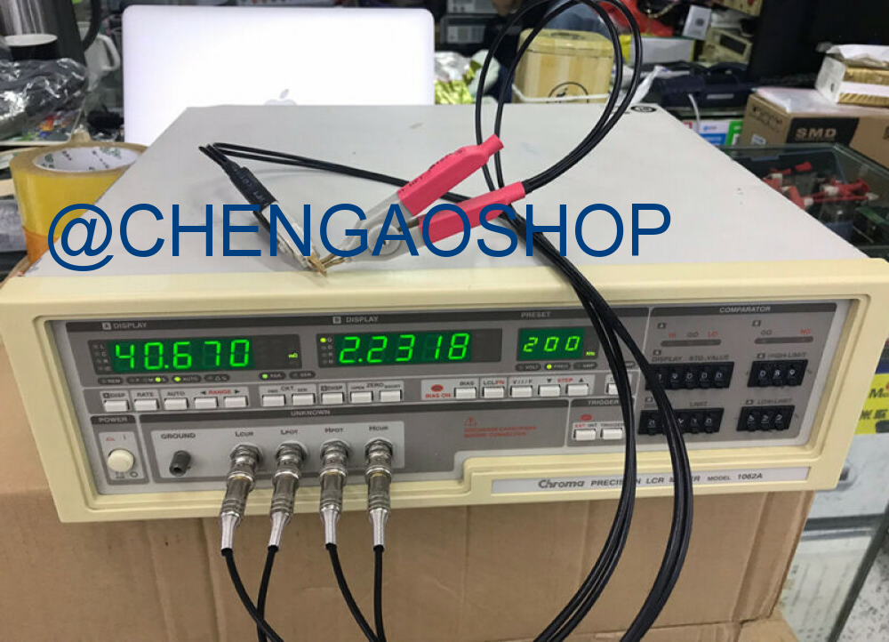 Chroma 1062A LCR 200KHz zentech By With 90 day warranty #GN611 XH