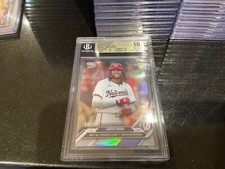 James Wood 2024 TOPPS NOW Card  BGS 10 Rainbow Image Variation PRISTINE DEBUT